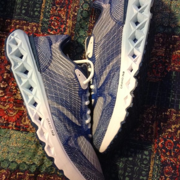 Cole Haan Men's 5.0 ZeroGrand Embrostitch Running Sneakers -11.5M - New in Box - Picture 1 of 13